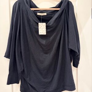 Free People | We The Free Sequoia off the shoulder in black